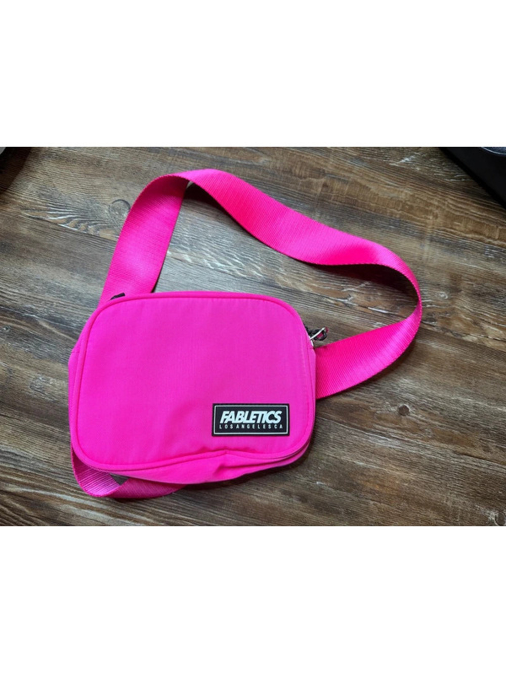 New hot pink fabletics belt bag